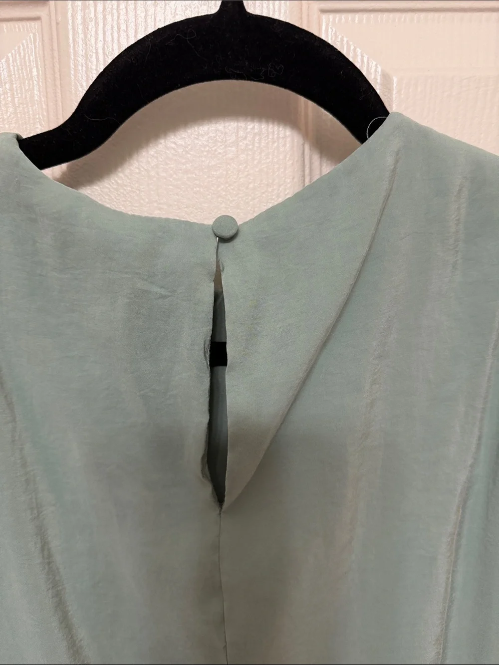 Abercrombie & Fitch Sleeveless Sage Green Maxi Dress
